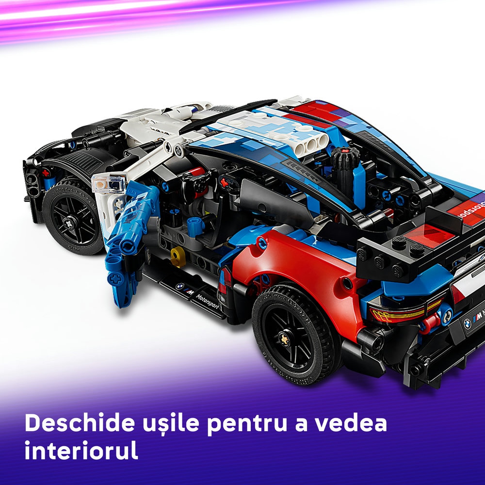 LEGO Technic: Masina de curse BMW M4 GT3 EVO 42226, 11 ani+, 747 piese