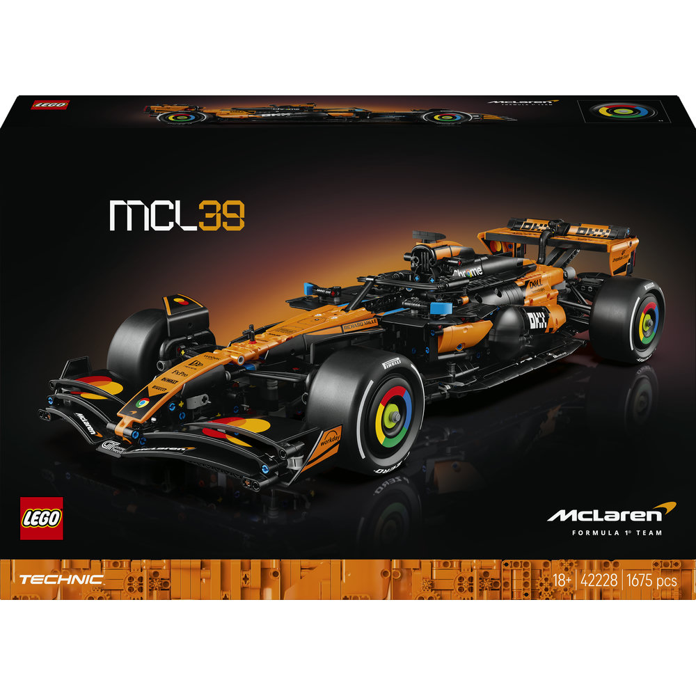 LEGO Technic: Masina F1 McLaren MCL39 42228, 18 ani+, 1675 piese