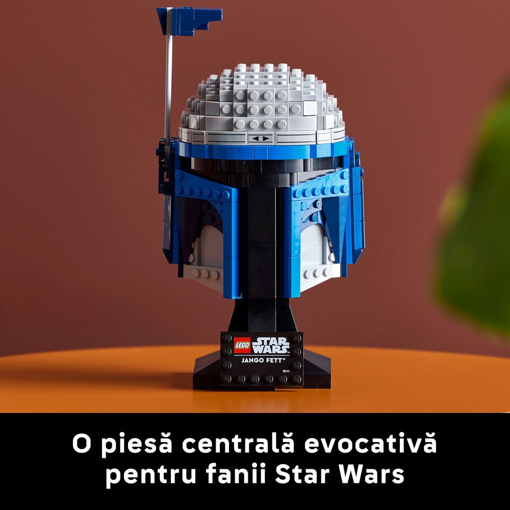 LEGO Star Wars: Casca lui Jango Fett 75408, 18 ani+, 616 piese