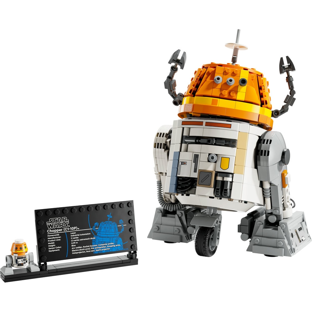 LEGO Star Wars: Droid Astromech Chopper C1-10P 75416, 10 ani+, 1039 piese
