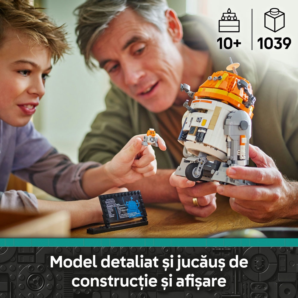 LEGO Star Wars: Droid Astromech Chopper C1-10P 75416, 10 ani+, 1039 piese