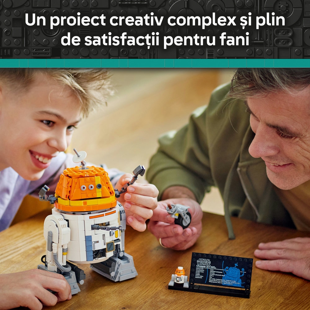 LEGO Star Wars: Droid Astromech Chopper C1-10P 75416, 10 ani+, 1039 piese
