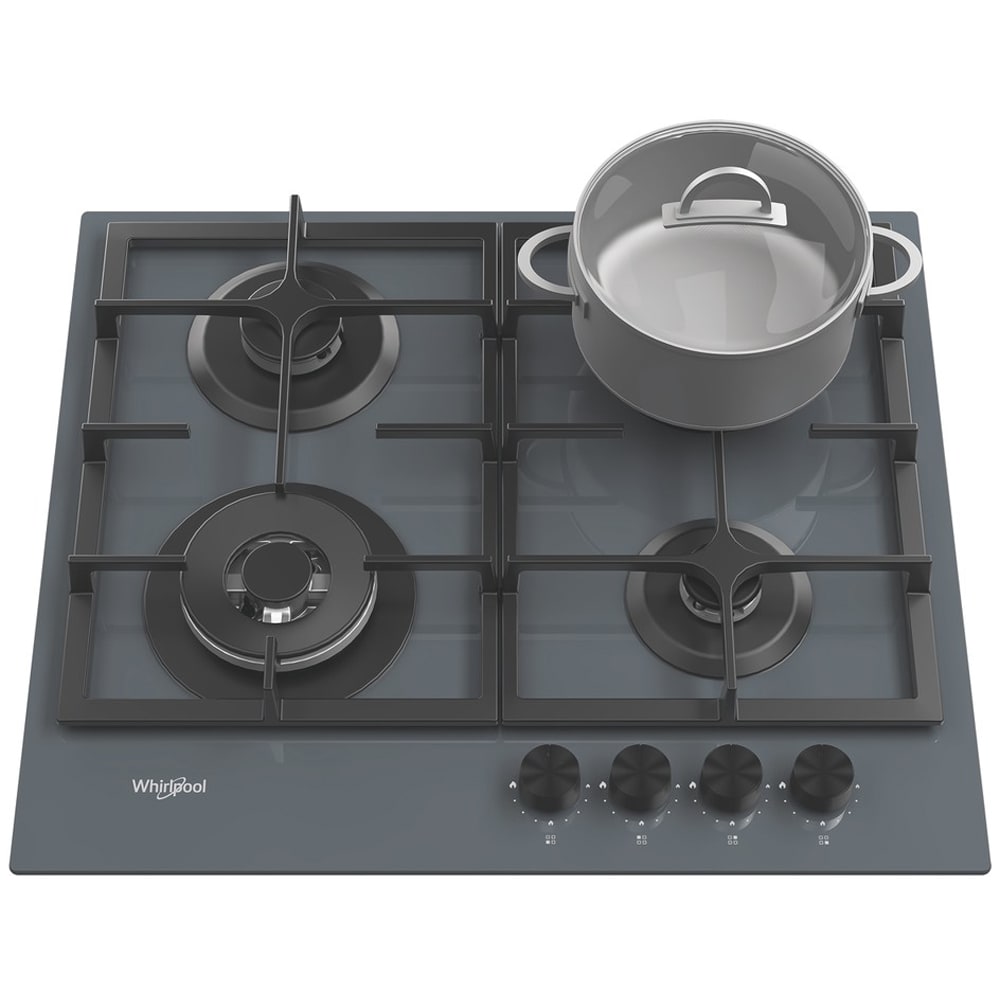 Plita incorporabila WHIRLPOOL GOFL 629/SH EE, Gaz, 4 arzatoare, Wok, stardust