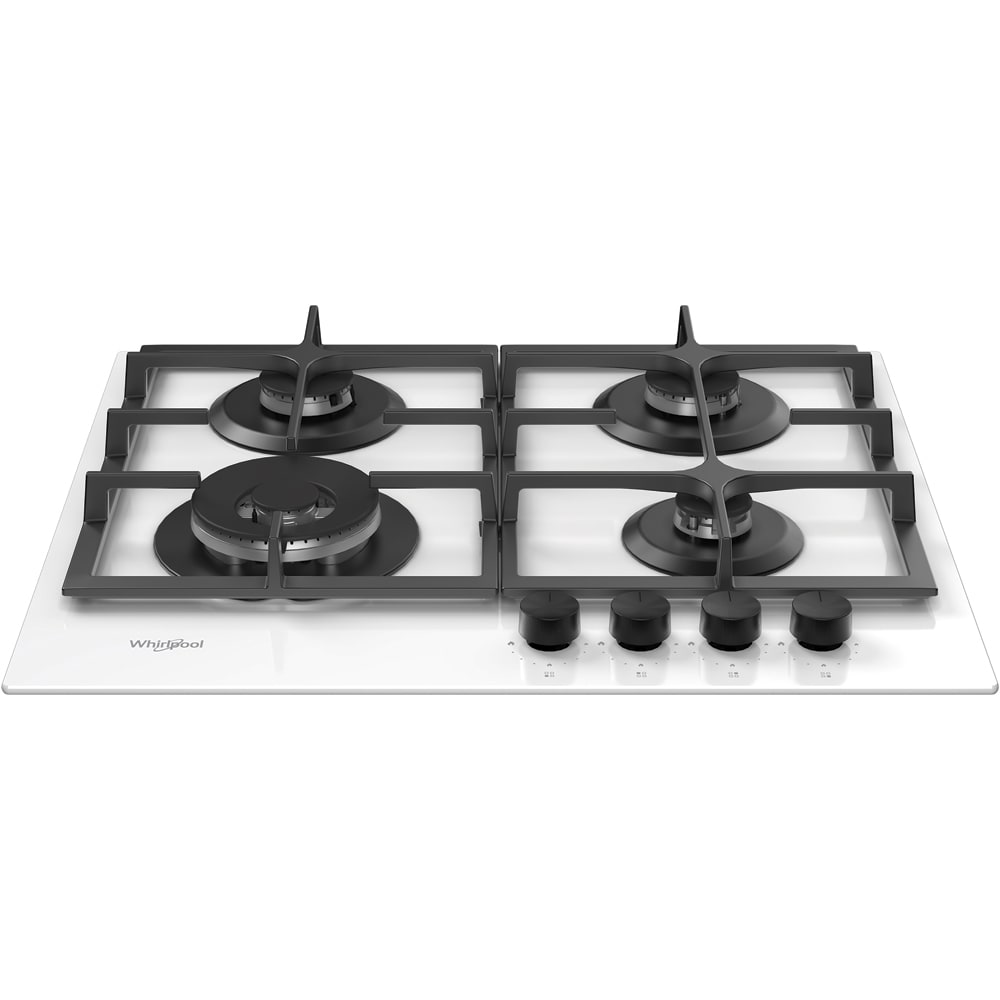 Plita incorporabila WHIRLPOOL GOFL 629/W, Gaz, 4 arzatoare, alb