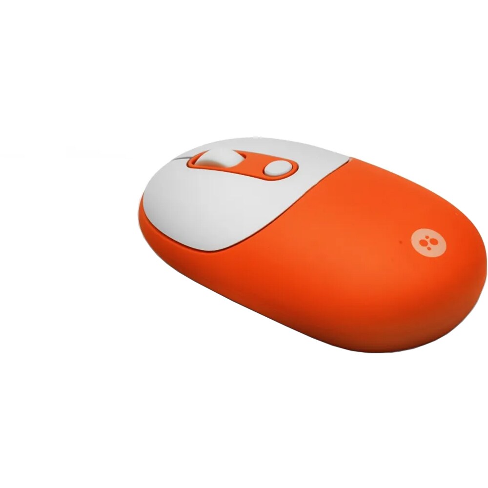 Kit tastatura si mouse Wireless ACER Packard Bell DotCombo PBA600, USB, Bluetooth, Layout US, portocaliu-alb