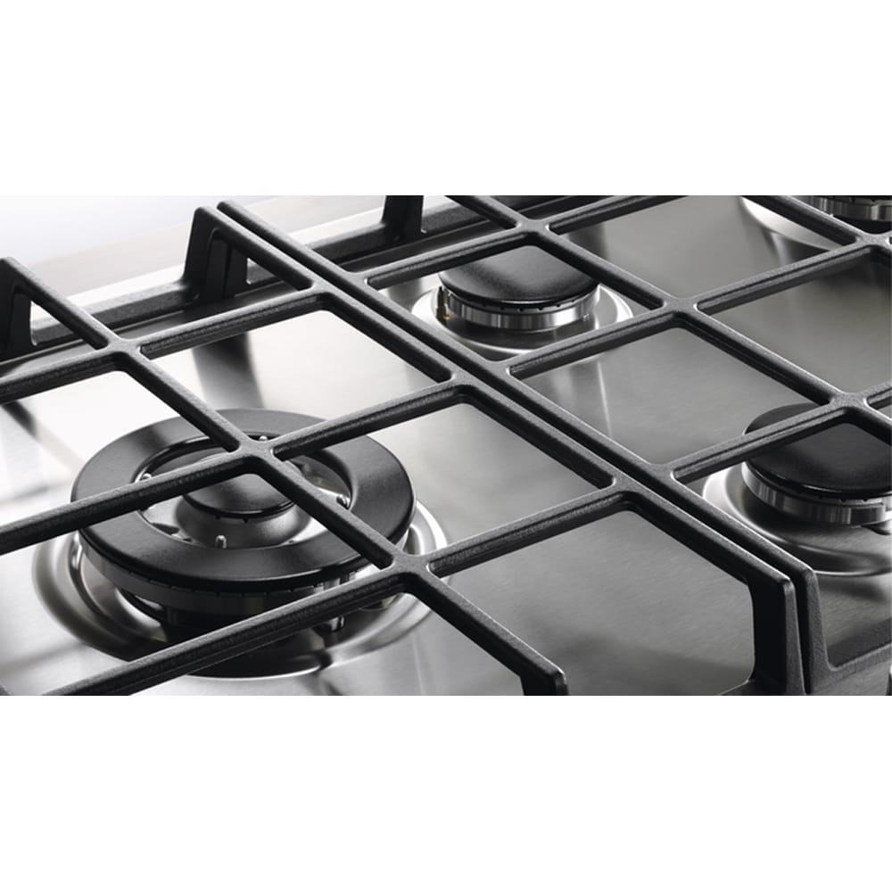 Plita incorporabila ELECTROLUX GPE363RBK, Gaz, 4 arzatoare, Wok, negru
