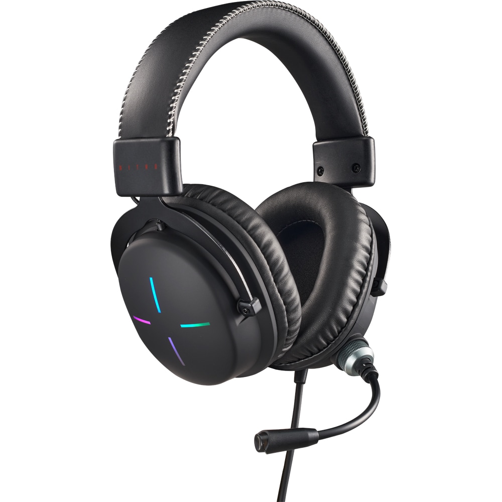 Casti Gaming ACER Nitro NHW200, stereo, 3.5mm, negru
