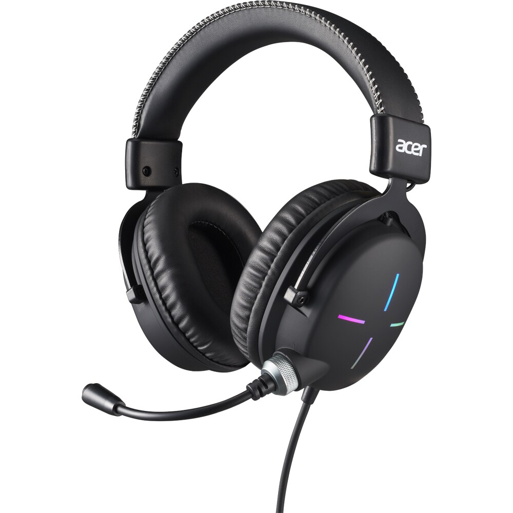 Casti Gaming ACER Nitro NHW200, stereo, 3.5mm, negru