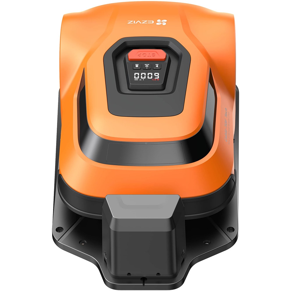 Robot de tuns iarba EZVIZ RM600, inaltime taiere 30-70mm, 2.5Ah, IPX6, 600mp suprafata de lucru, Intoarcere automata la statie, Urcare in panta, C-TOF