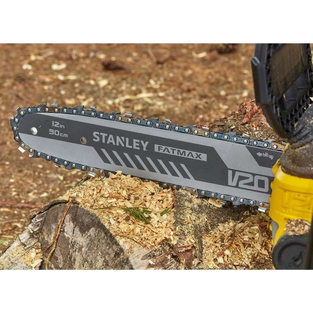 Fierastrau electric cu lant (Drujba) STANLEY Fatmax V20, lama 30cm, 18V (fara acumulator)