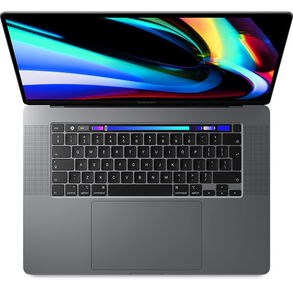 Laptop APPLE MacBook Pro 16" Retina Display si Touch Bar mvvk2ze/a, Intel Core i9 pana la 4.8GHz, 16GB, 1TB, AMD Radeon Pro 5500M 4GB, macOS Catalina, Space Gray - Tastatura layout INT