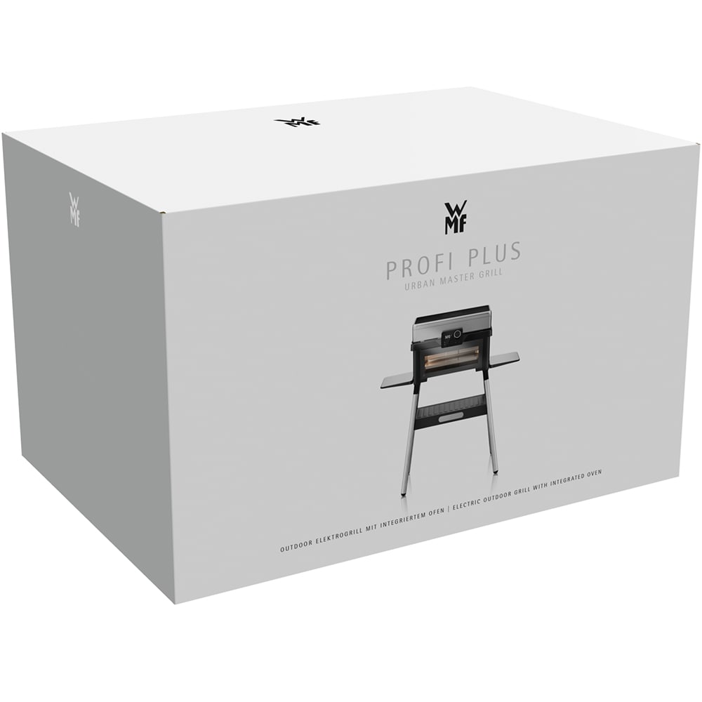 Gratar electric WMF Profi Plus Urban Master 415440011, 3000W, argintiu-negru