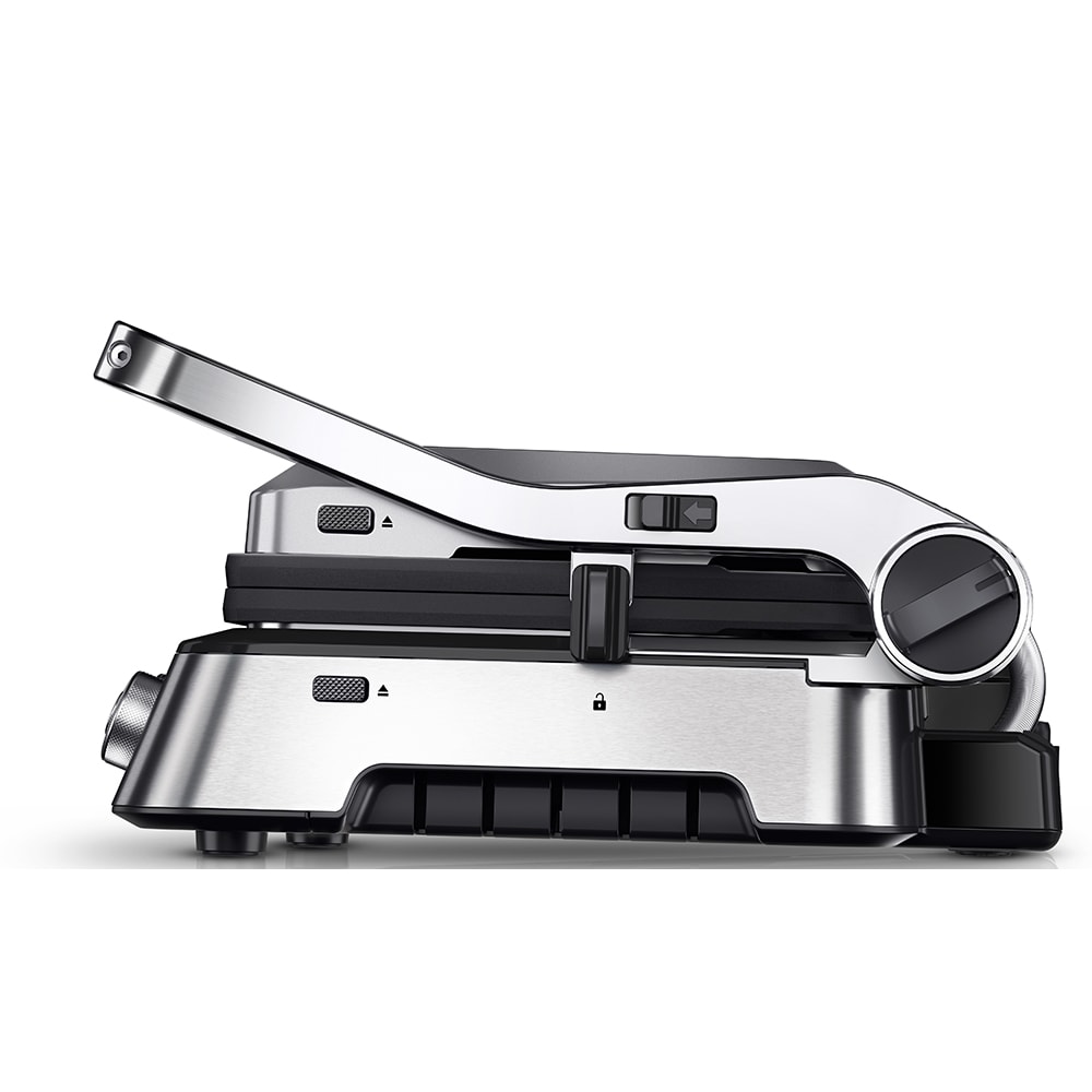 Gratar electric BRAUN MultiGrill 9 CG9040, 2000W, argintiu-negru 