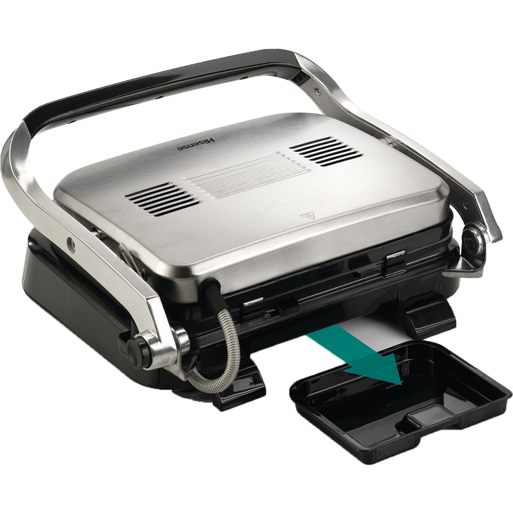 Gratar electric HISENSE HCG2100S, 2100W, argintiu-negru 