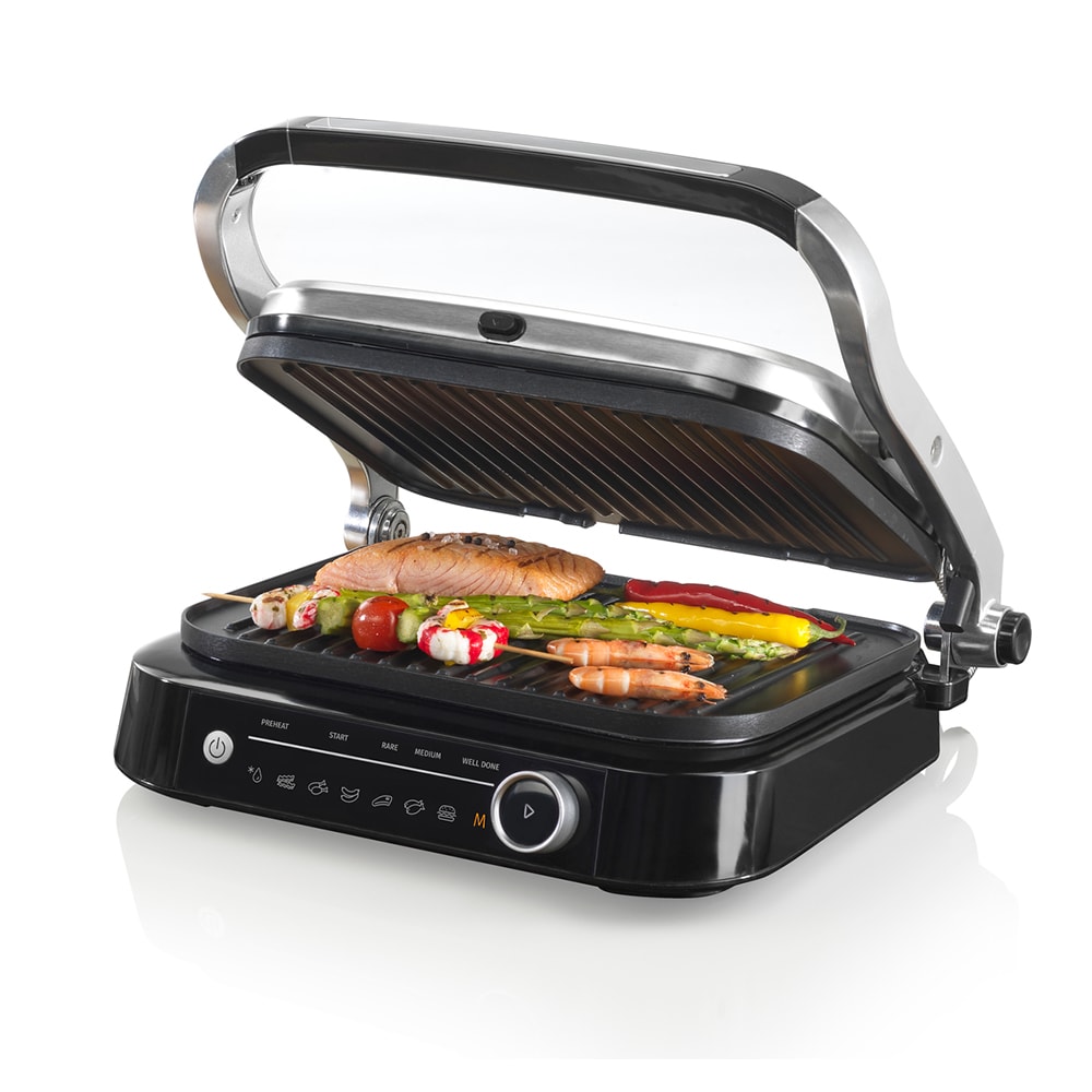 Gratar electric HISENSE HCG2100S, 2100W, argintiu-negru 