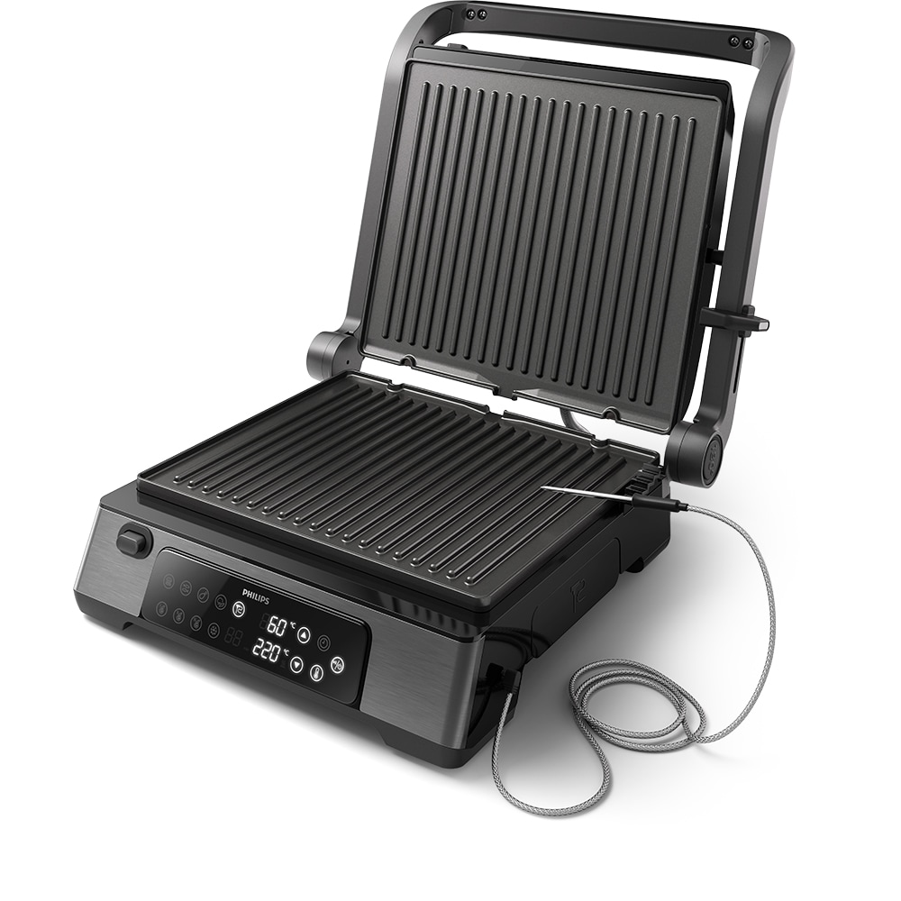 Gratar electric PHILIPS Seria 7000 HD6307/70, 2200W, negru 
