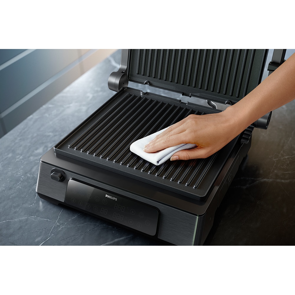 Gratar electric PHILIPS Seria 7000 HD6307/70, 2200W, negru 