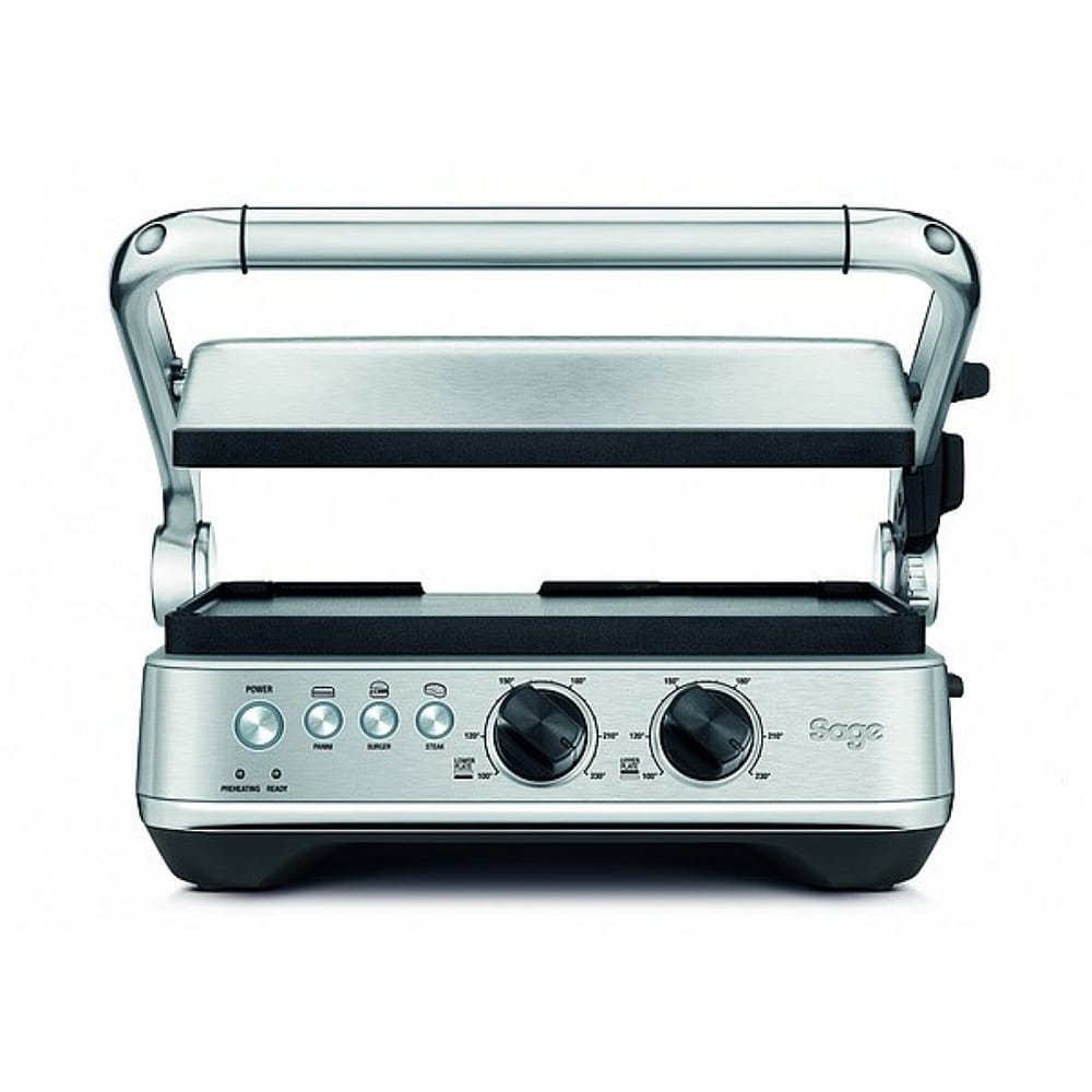 Gratar electric 2in1 SAGE SGR700, 1800W, argintiu-negru