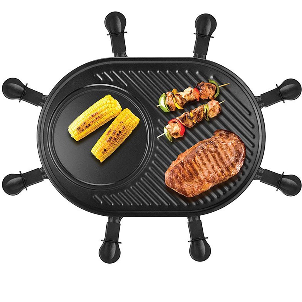 Plita electrica UNOLD Raclette U48795, 1200W, negru-argintiu