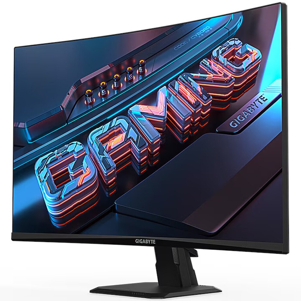 Monitor Gaming curbat LED VA GIGABYTE GS27FC, 27", Full HD, 180Hz, Adaptive Sync, HDR, negru