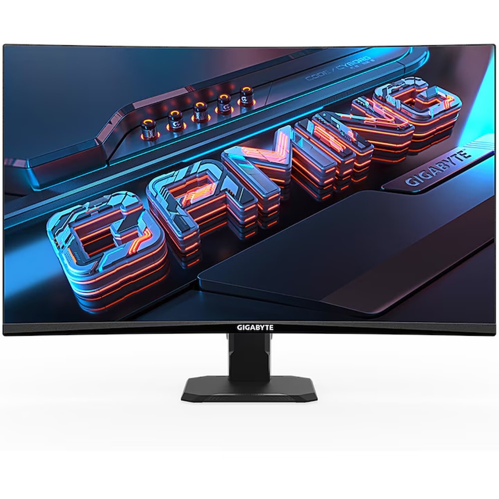 Monitor Gaming curbat LED VA GIGABYTE GS27FC, 27", Full HD, 180Hz, Adaptive Sync, HDR, negru