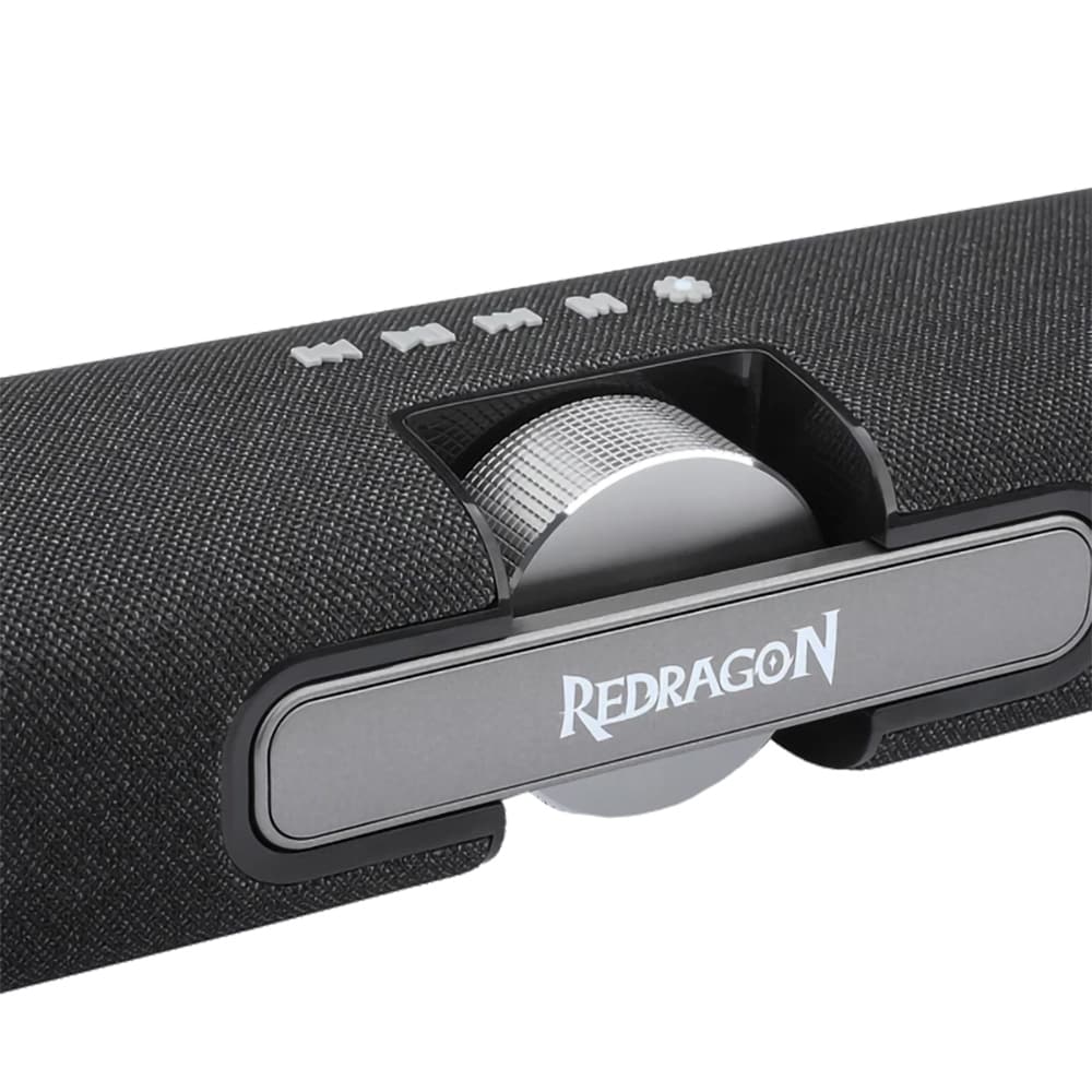 Soundbar PC REDRAGON Dora GS512, 2.0, 10W, Bluetooth, negru