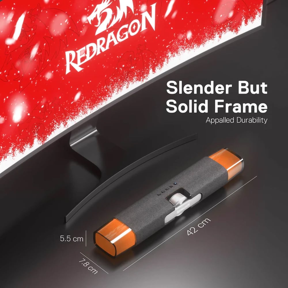 Soundbar PC REDRAGON Dora GS512, 2.0, 10W, Bluetooth, negru