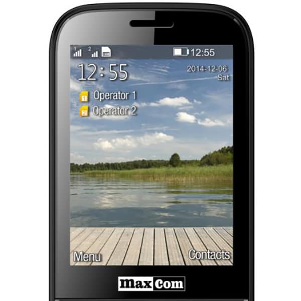 Telefon mobil MAXCOM Classic MM237, 2G, Dual SIM, Black