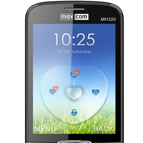 Telefon mobil MAXCOM Classic MM320, 2G, Dual SIM, Black