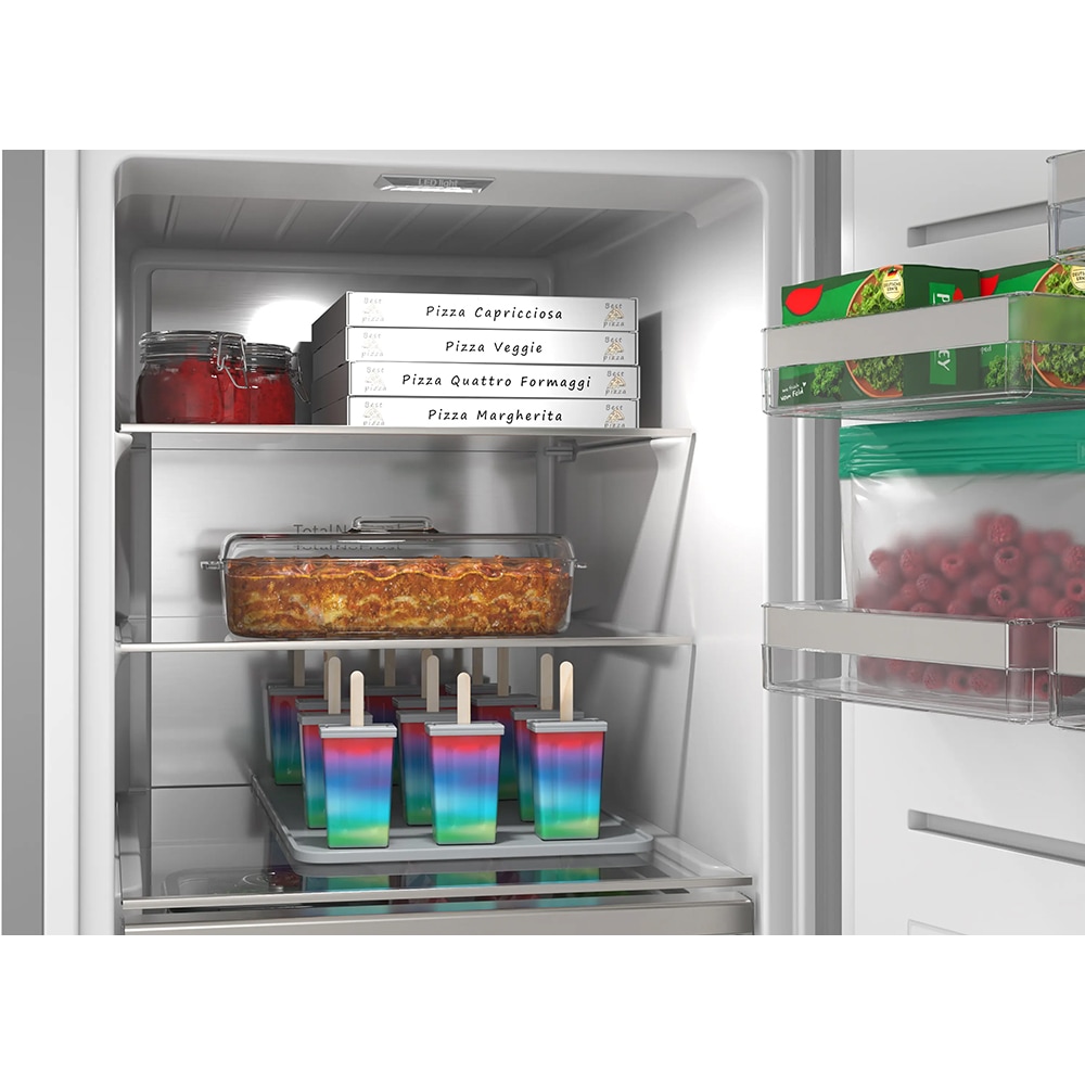 Congelator BOSCH GSN36AICM, No Frost, 334 l, H 186.2 cm, Clasa C, inox anti-amprenta