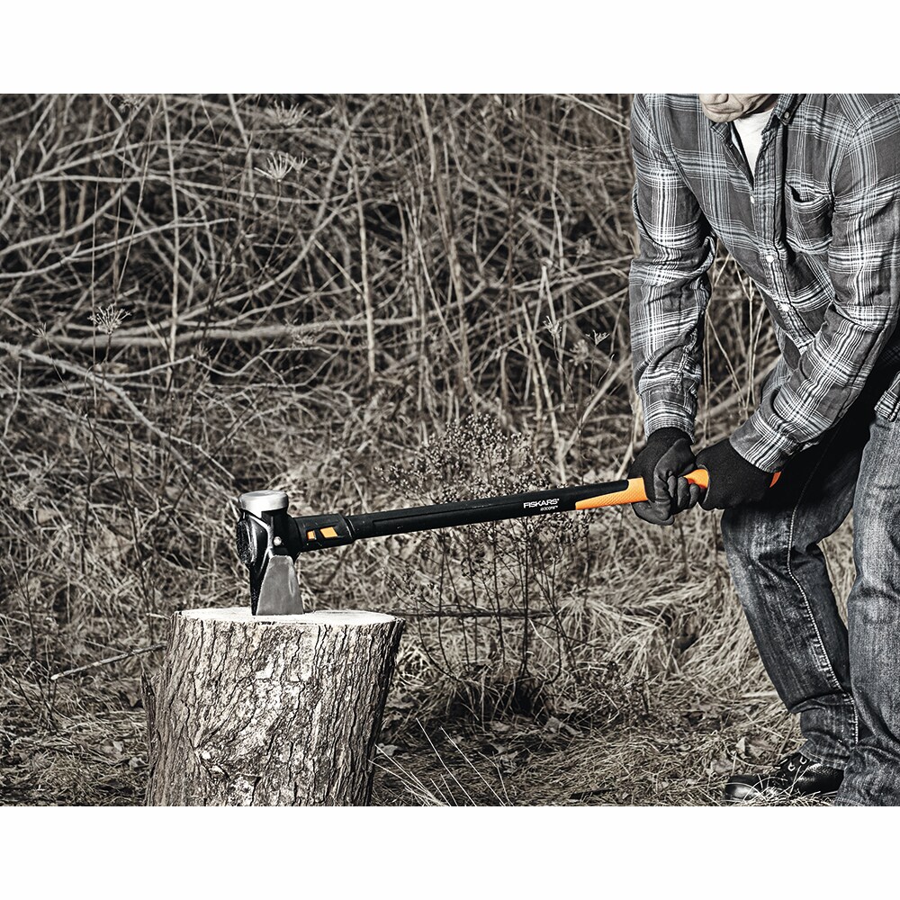 Topor pentru constructii Fiskars IsoCore XXL, 92cm, negru-portocaliu