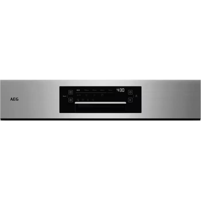 Masina de spalat vase semi-incorporabila AEG GT9200A2SNM, 14 seturi, 9 programe, 60 cm, Clasa A, inox