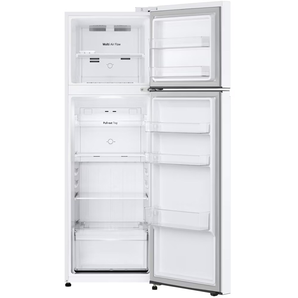Frigider cu doua usi LG GTBV20SWZJD, No Frost, 266 l, H 168 cm, Clasa E, alb