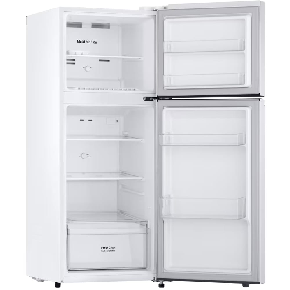 Frigider cu doua usi LG GTBV22SWNJ, No Frost, 217 l, H 144.5 cm, Clasa E, alb
