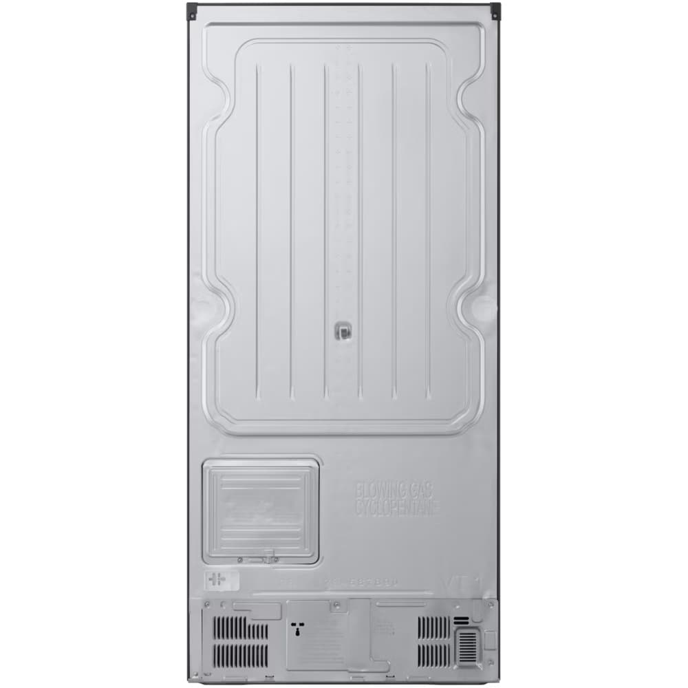 Frigider cu doua usi LG GTFV61PYBQD, No Frost, 609 l, H 186 cm, Clasa E, ThinQ, argintiu