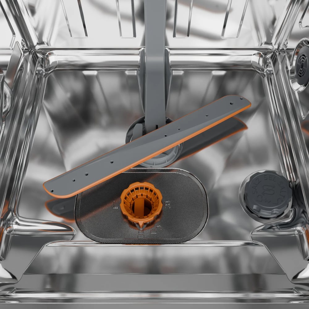 Masina de spalat vase incorporabila GORENJE GV16D5, 16 seturi, 6 programe, 60 cm, Clasa D, panou comanda negru