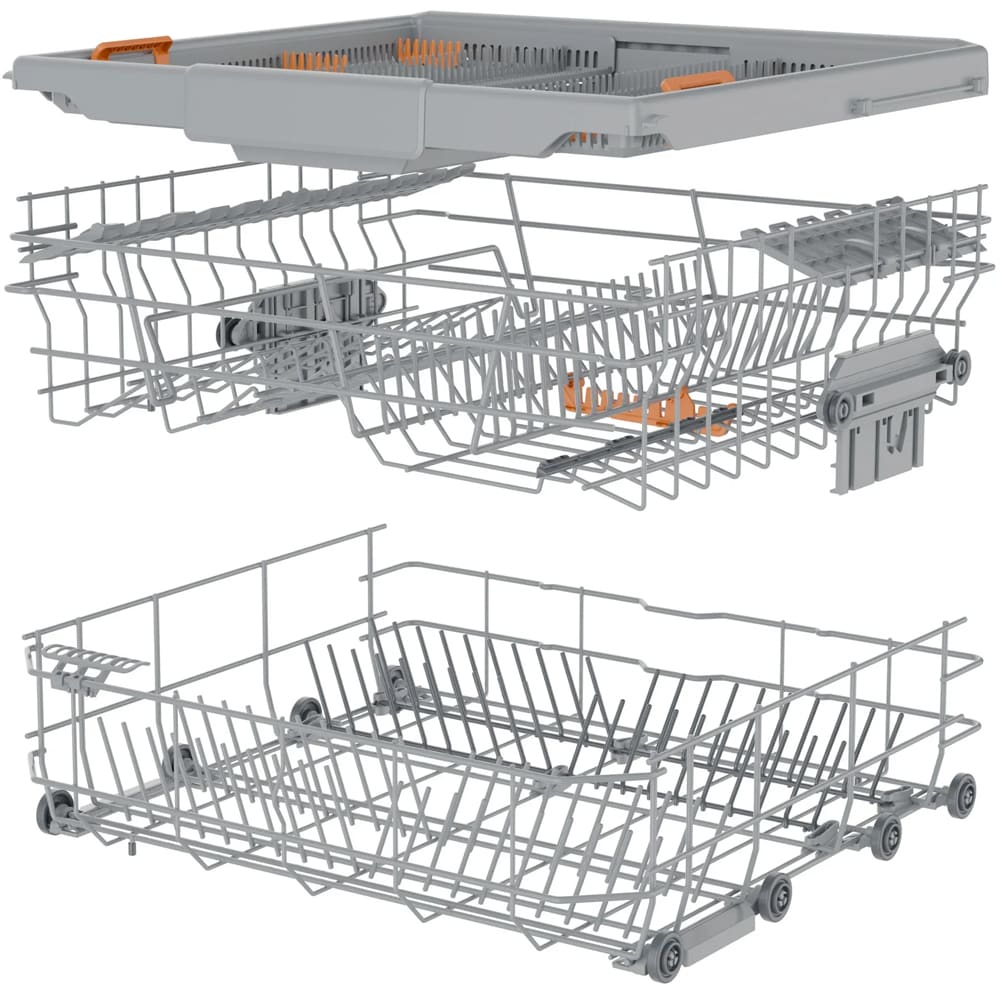 Masina de spalat vase incorporabila GORENJE GV16D5, 16 seturi, 6 programe, 60 cm, Clasa D, panou comanda negru