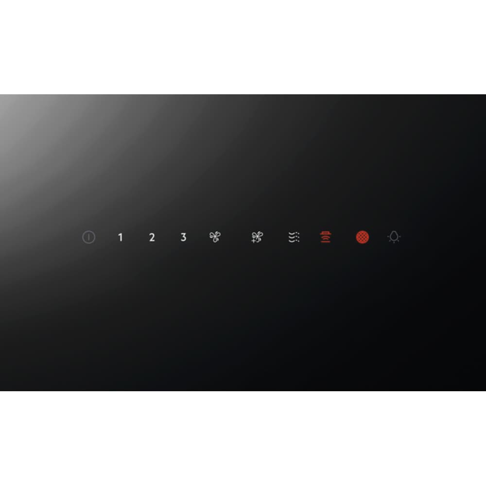 Hota decorativa AEG GV77D61SB, 1 motor, 760 m3/h, L 60 cm, negru