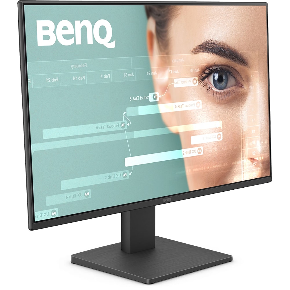 Monitor LED IPS BENQ GW2491, 23.8", Full HD, 100Hz, Flicker-Free, negru