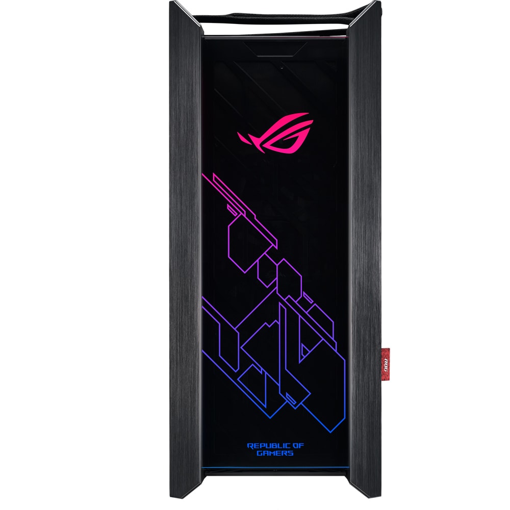 Carcasa PC ASUS ROG Strix Helios, USB 3.1 Gen 2 Type C, fara sursa, negru