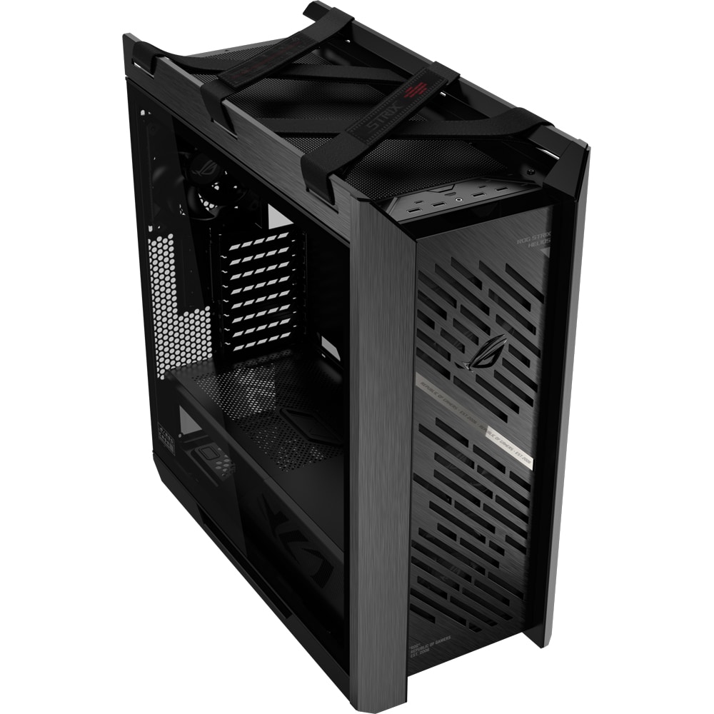 Carcasa PC ASUS ROG Strix Helios II, USB 3.2 Gen 2 Type C, fara sursa, black