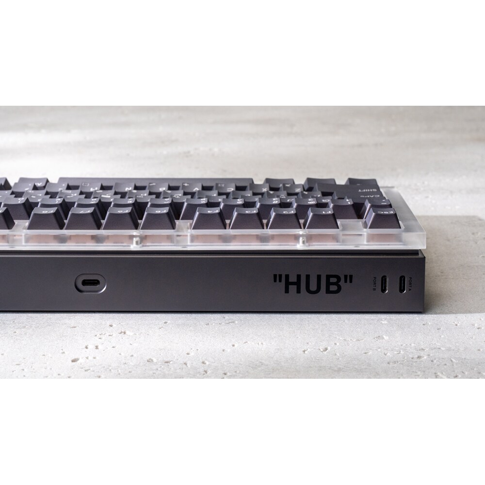 Tastatura mecanica LENOVO Yoga Creative AngryMiao Edition, USB, Layout US, gri