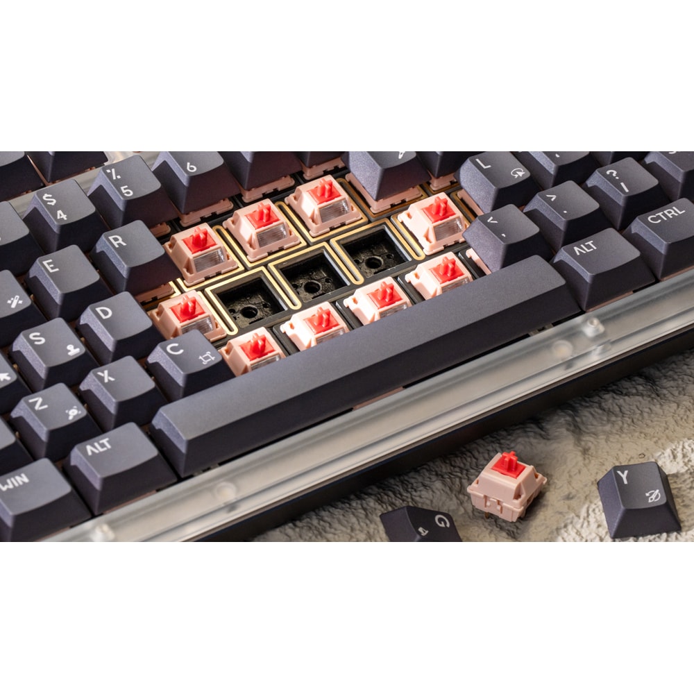 Tastatura mecanica LENOVO Yoga Creative AngryMiao Edition, USB, Layout US, gri