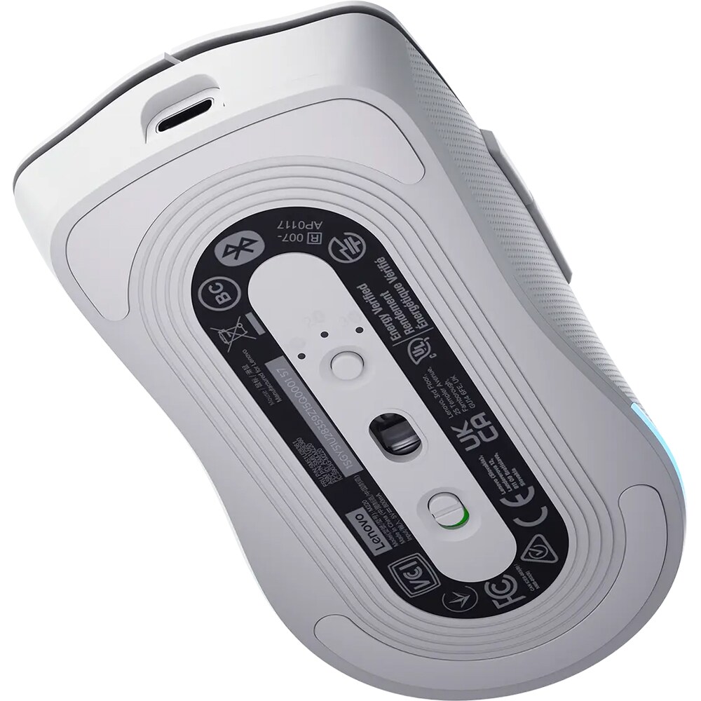 Mouse Gaming Wireless LENOVO Legion M220, 5000 dpi, alb