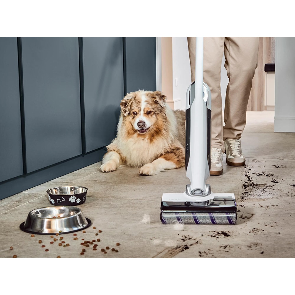 Aspirator vertical cu spalare ROWENTA X-Clean 12 GZ7257E0 GZ7257E0, 0.79l, 21.6V, autonomie max 60 min, alb