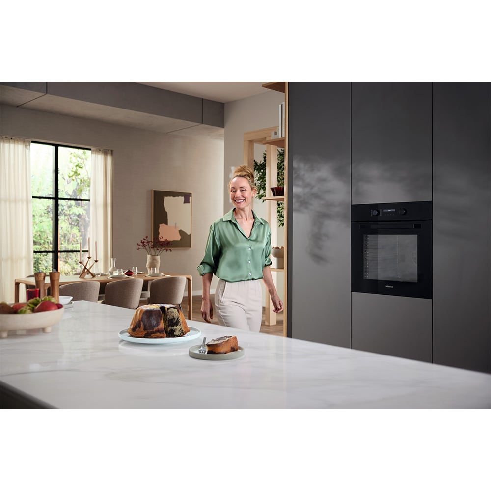 Cuptor incorporabil MIELE H 2861-1 BP 125 Edition, Electric, Autocuratare pirolitica, 76 l, Clasa A+, Wi-Fi, negru