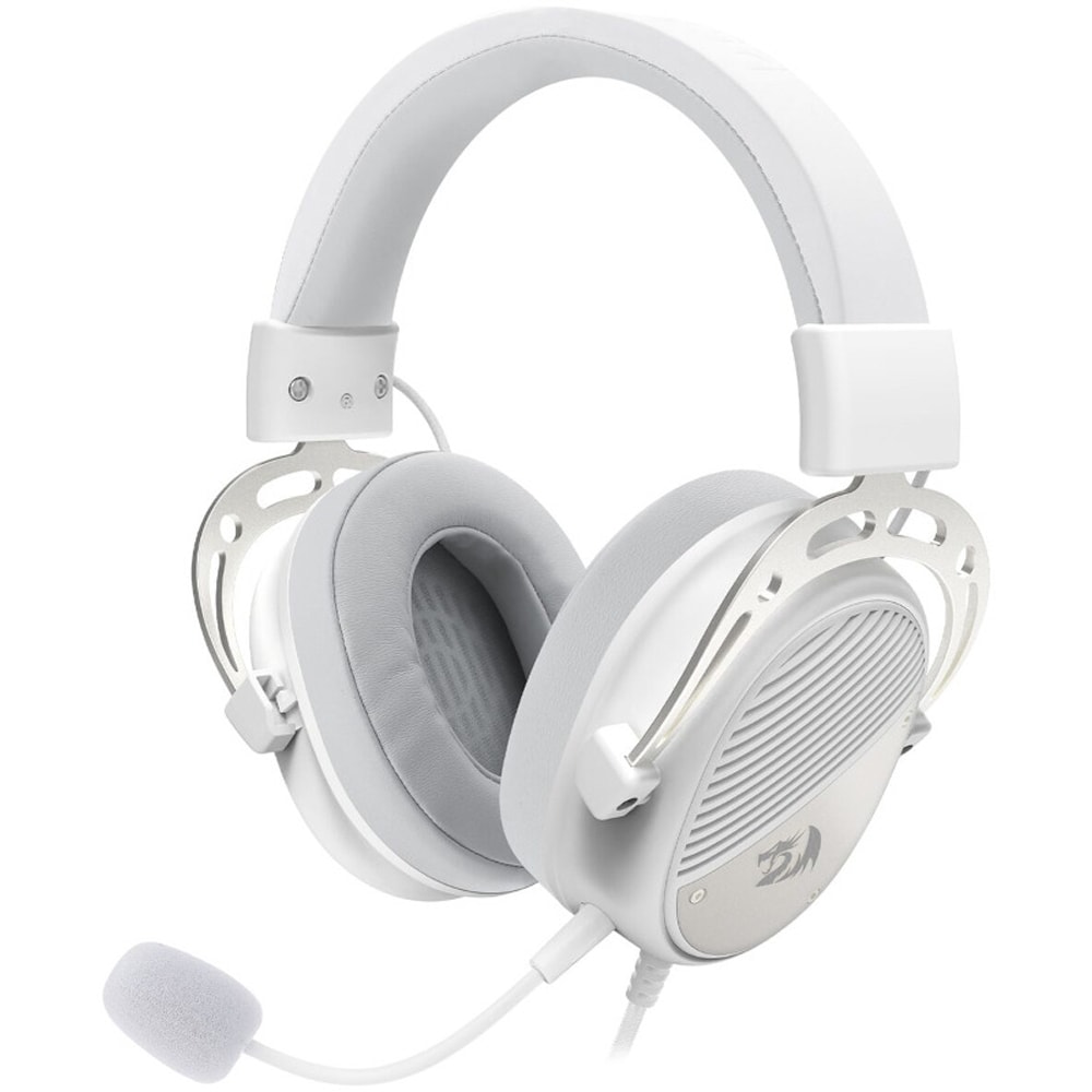 Casti Gaming REDRAGON Thoridal, stereo, USB, alb
