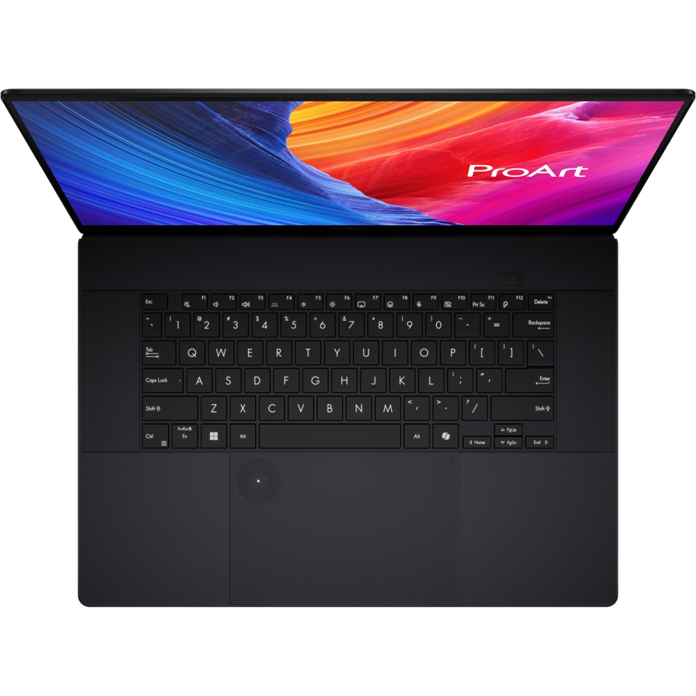 Laptop ASUS ProArt P16 OLED H7606WI-ME010X, AMD Ryzen AI 9 HX370 pana la 5.1GHz, 16" 4K Touch, 64GB, SSD 4TB, NVIDIA GeForce RTX 4070 8GB, Windows 11 Pro, Nano Black