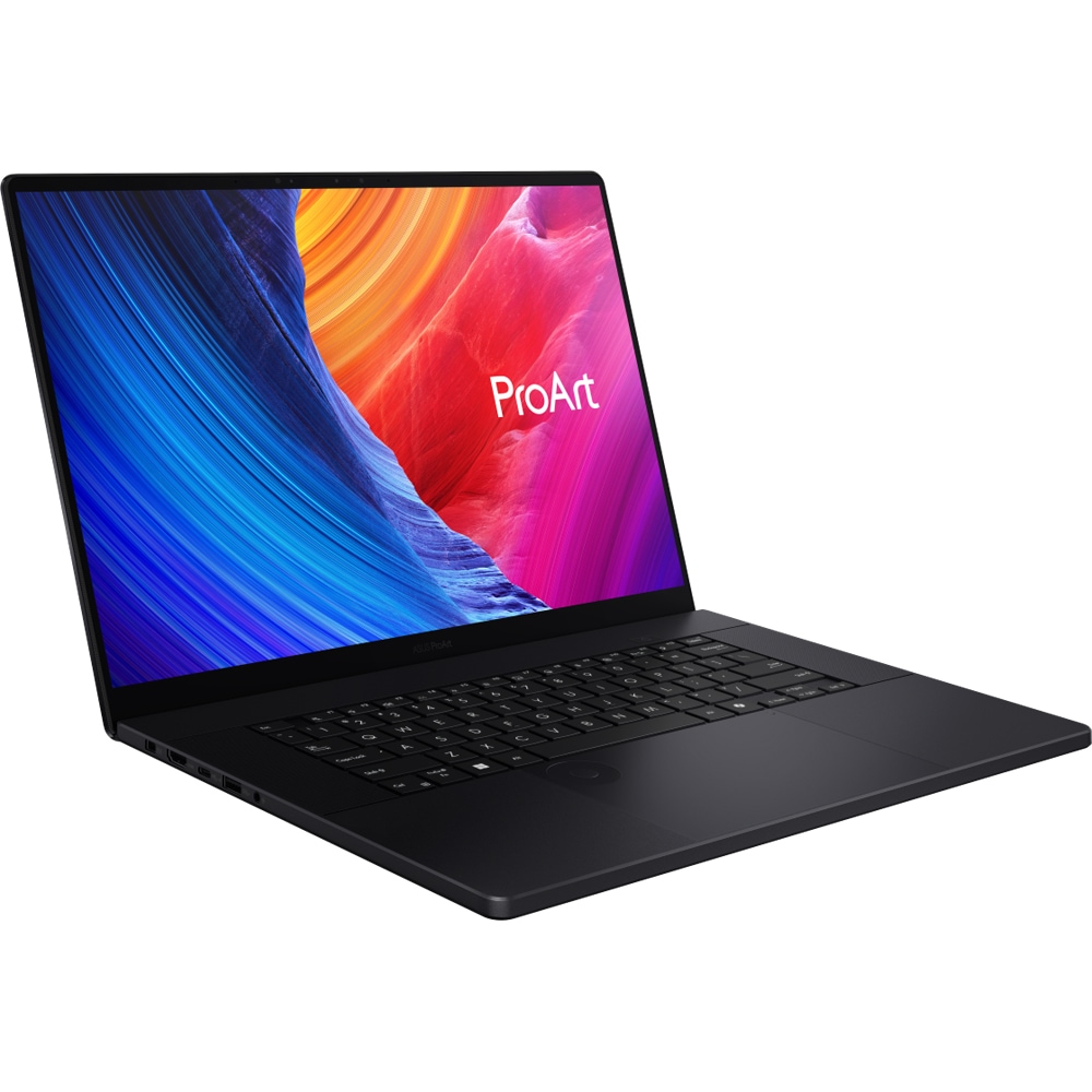 Laptop ASUS ProArt P16 OLED H7606WI-ME010X, AMD Ryzen AI 9 HX370 pana la 5.1GHz, 16" 4K Touch, 64GB, SSD 4TB, NVIDIA GeForce RTX 4070 8GB, Windows 11 Pro, Nano Black