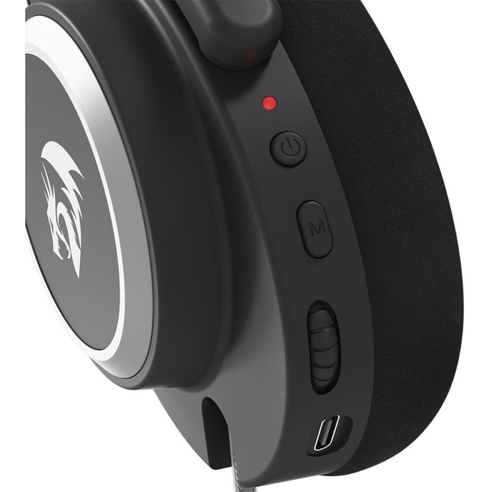 Casti Gaming Wireless REDRAGON Nyx Pro, stereo, negru